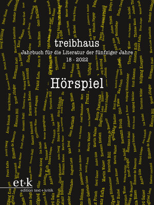 cover image of Hörspiel
